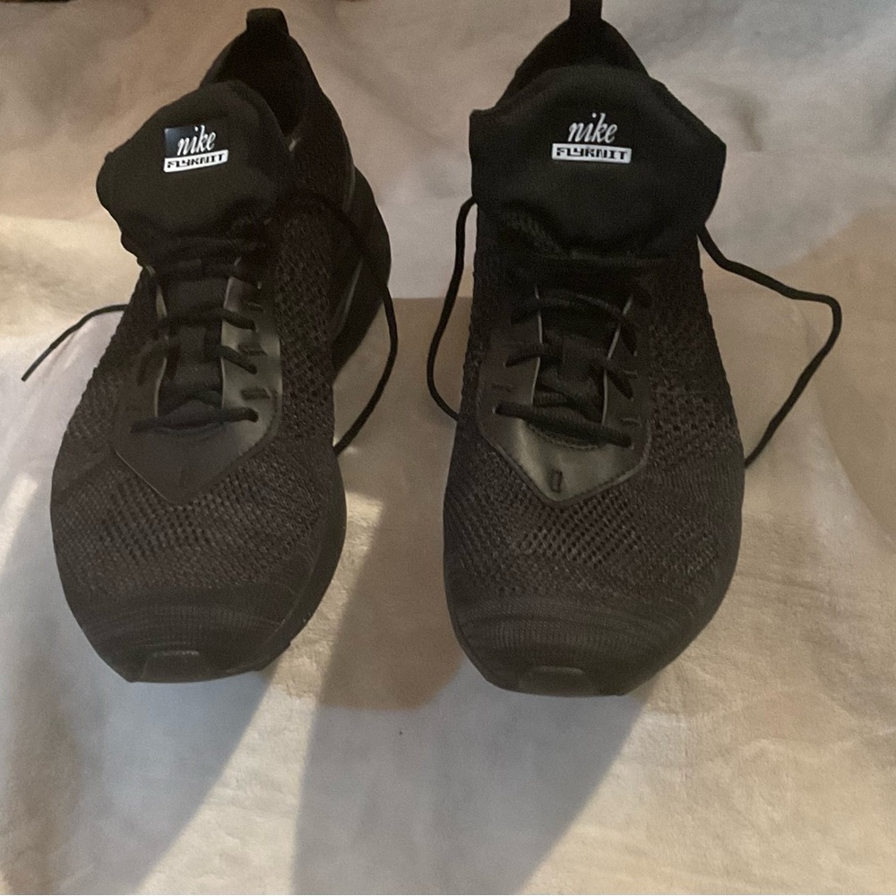 Nike Black Flyknit Running Shoes